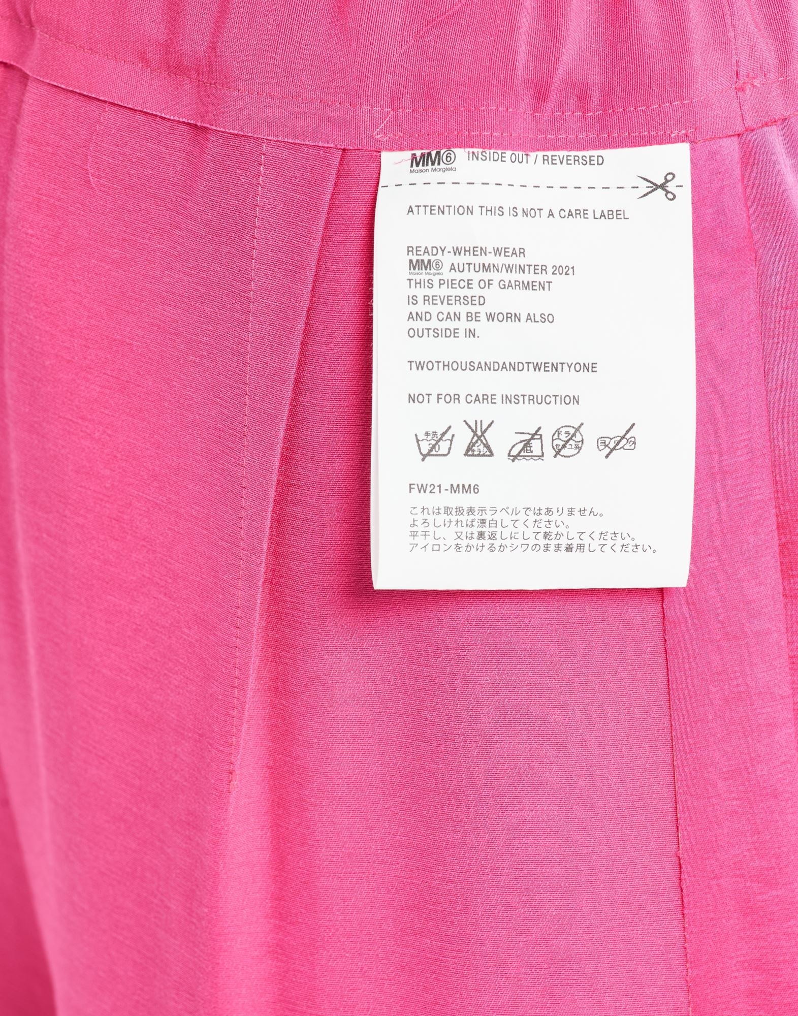 Reversed flare trousers - 6