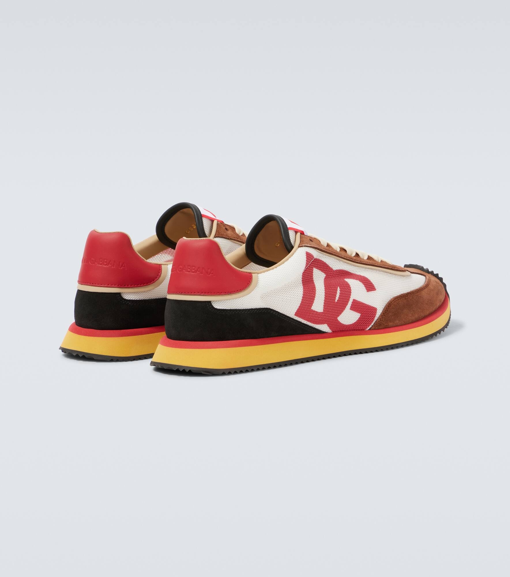 DG Runner suede-trimmed sneakers - 6
