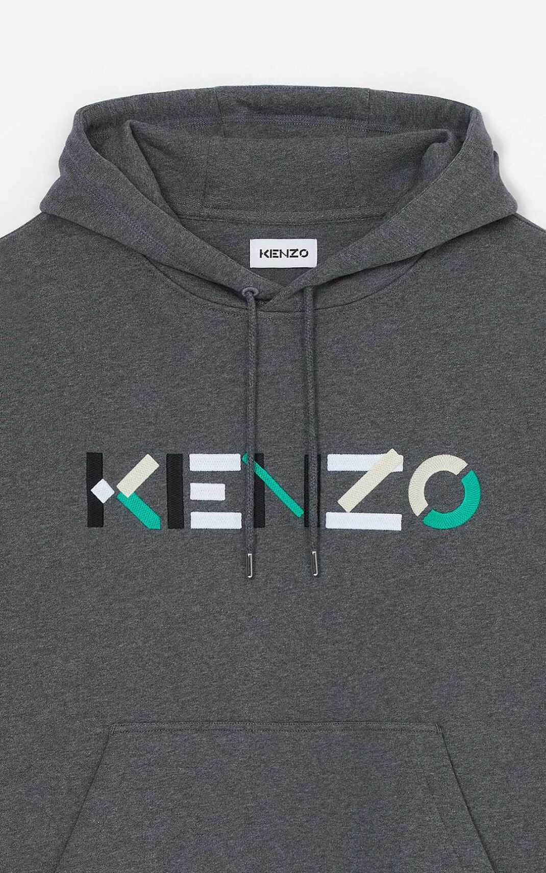 KENZO Logo oversized hooded sweatshirt - 5