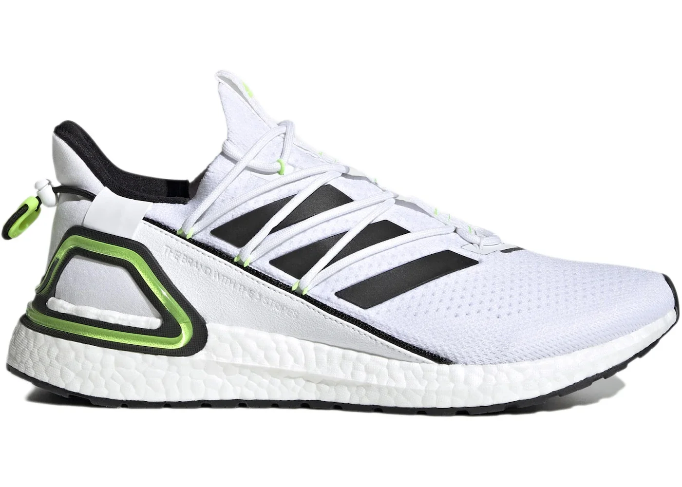 adidas Ultra Boost 20 Lab Core White Signal Green - 1