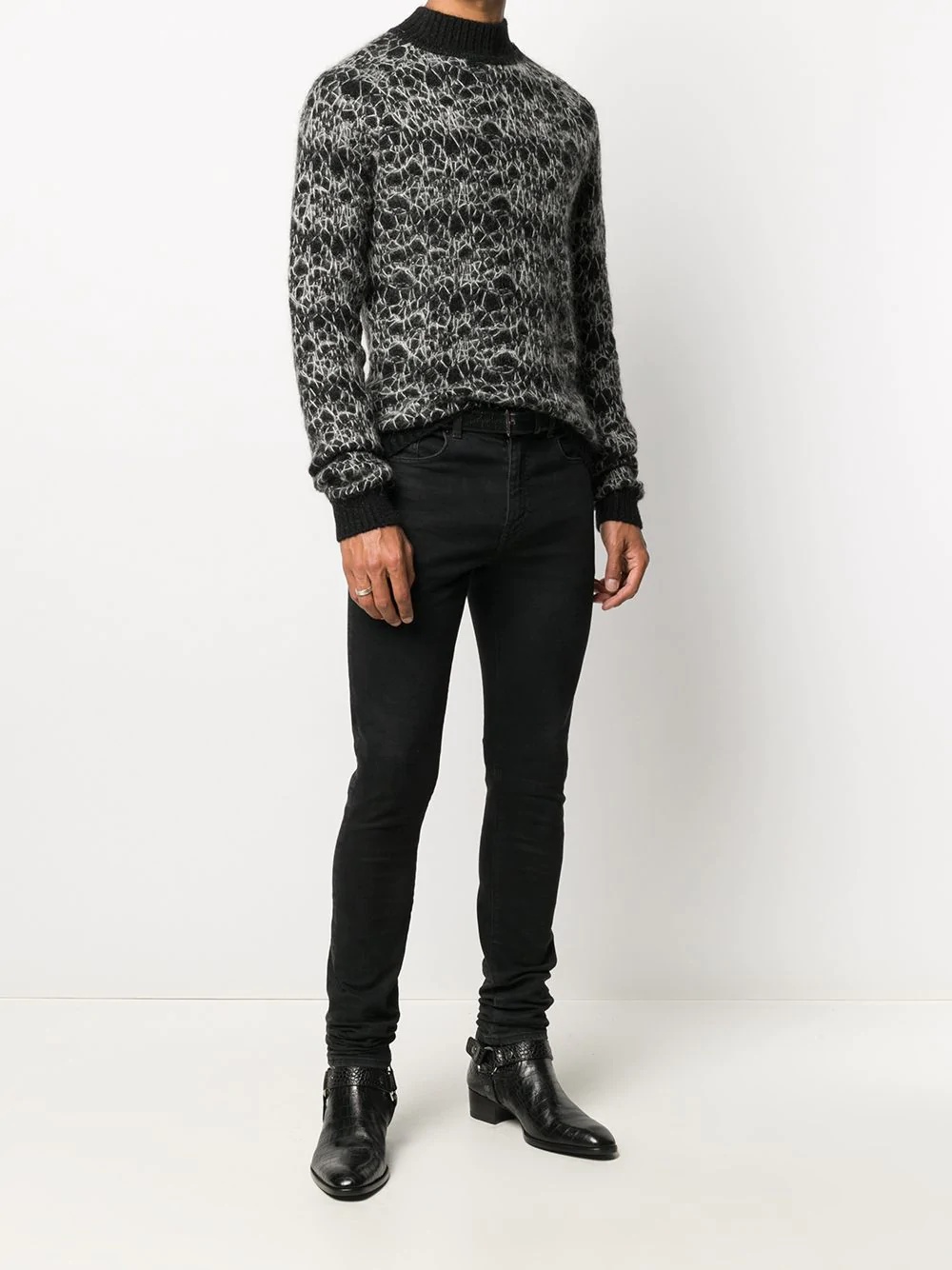 mock neck jumper  - 2