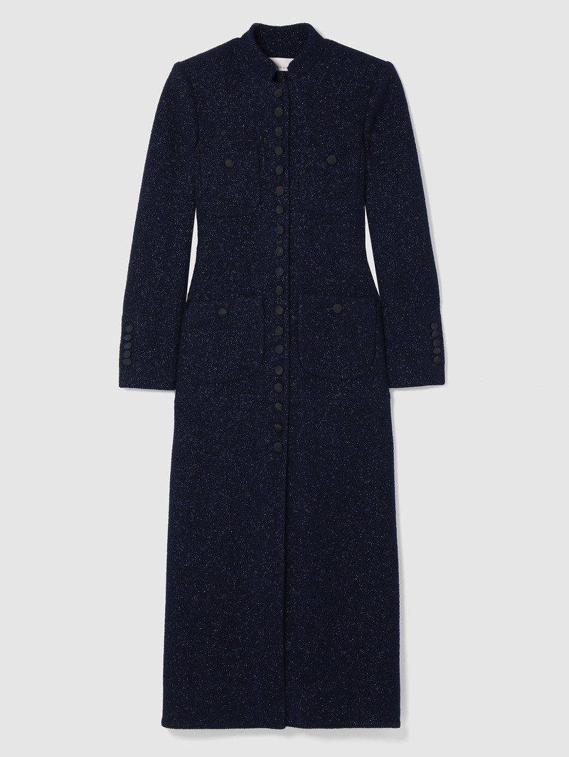 SHIMMER TWEED IMPERIAL COAT 1