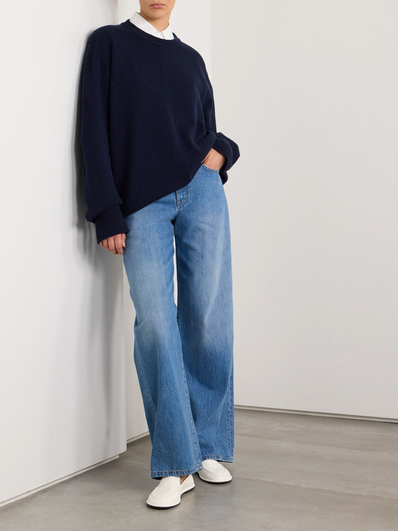 The Row Essentials Eglitta boyfriend jeans Navy outlook
