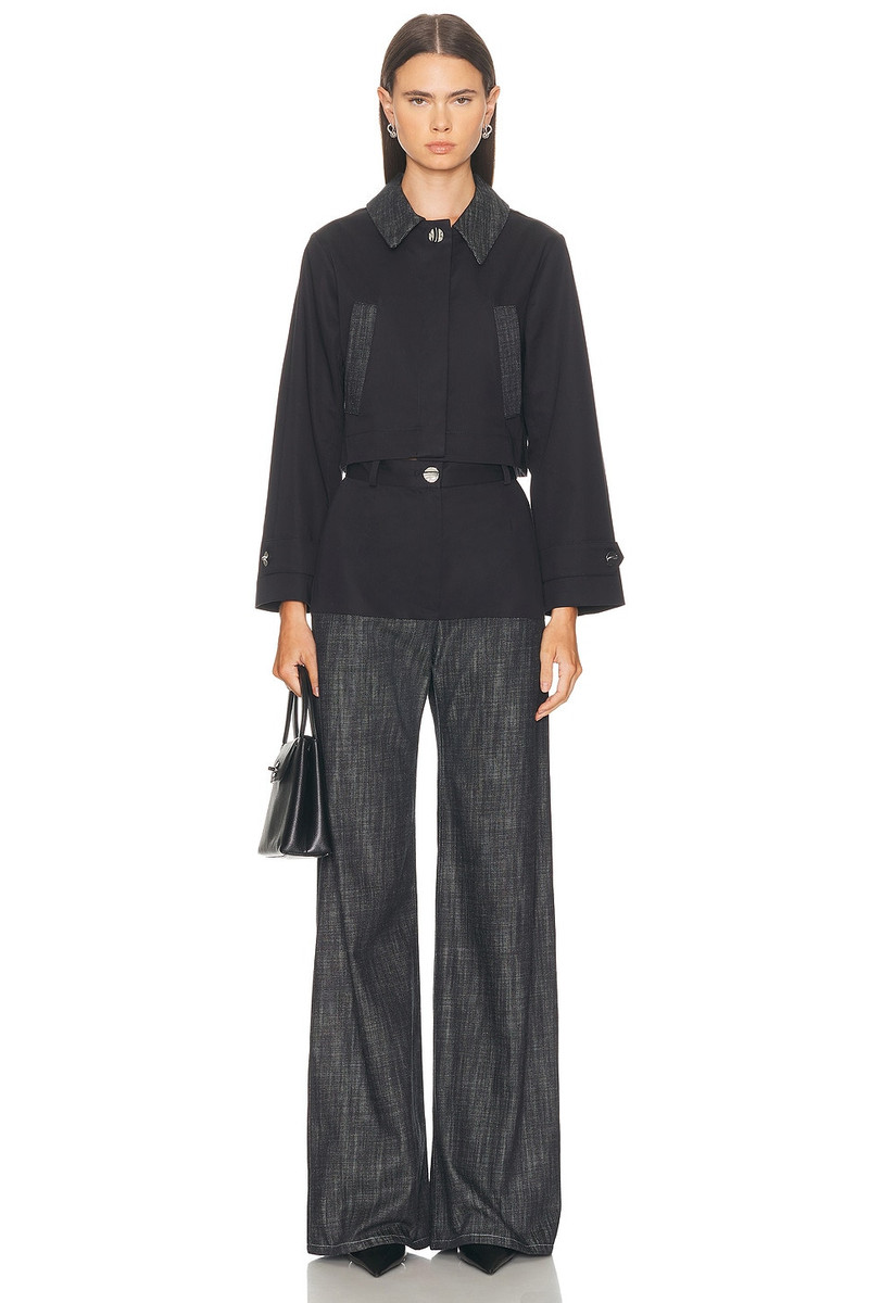 MATTHEW BRUCH Cropped Barn Jacket outlook