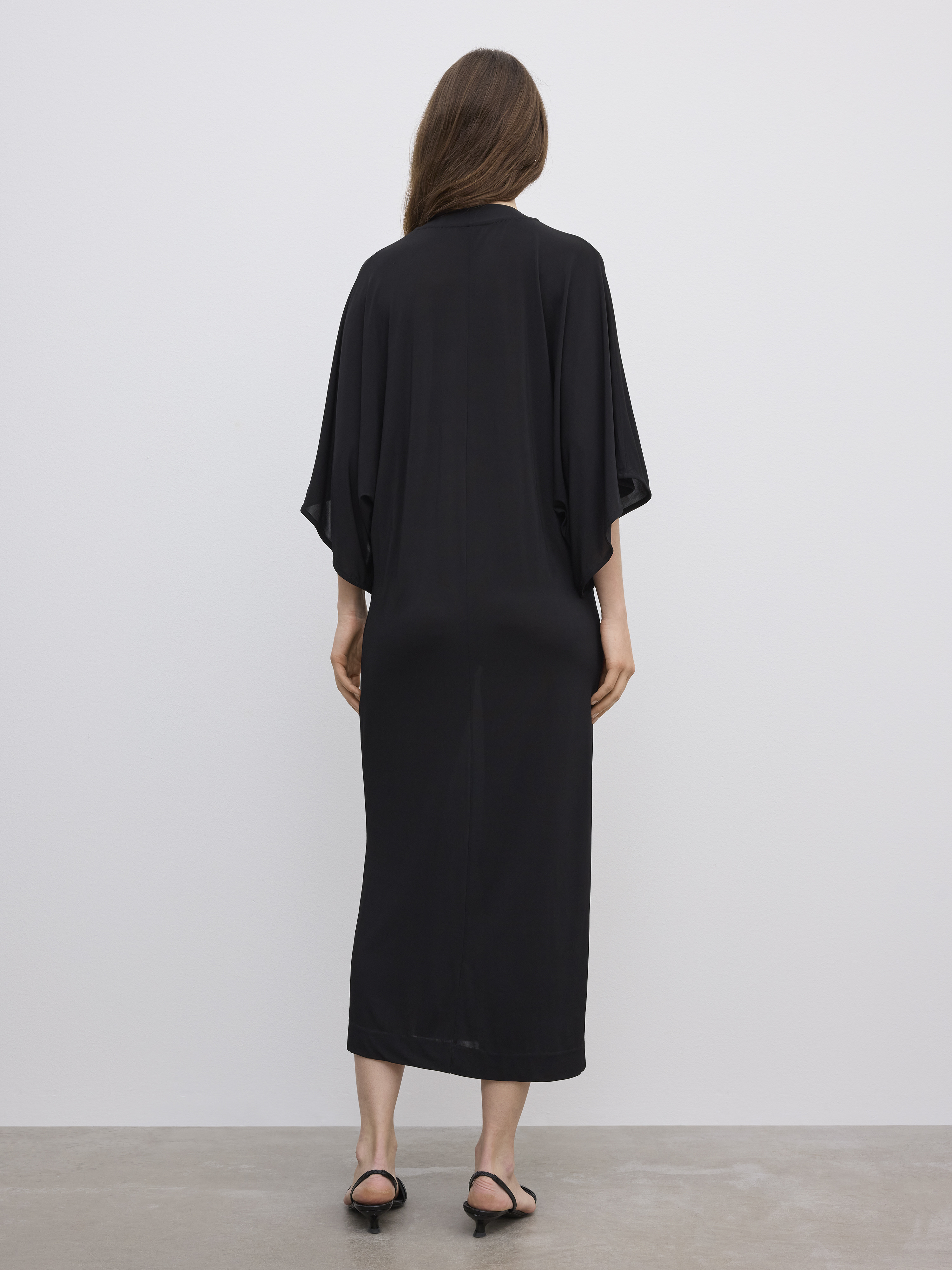 Jersey Kimono Dress - 4