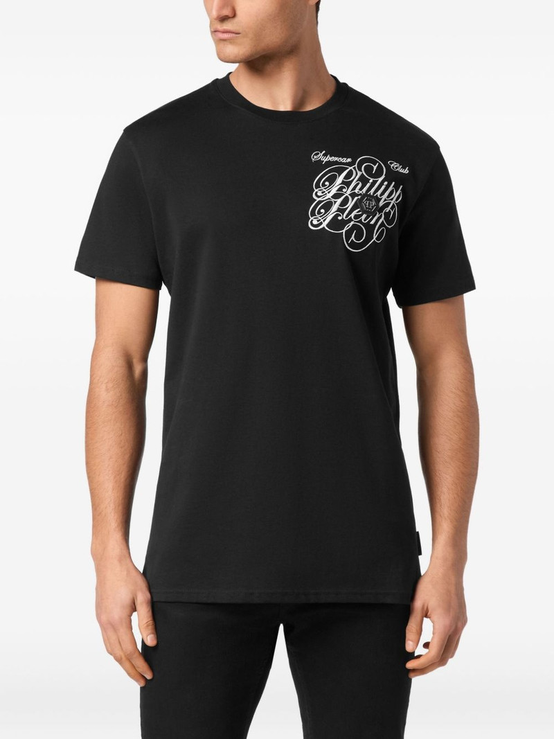 PHILIPP PLEIN Plein Coursive Stones T-shirt outlook