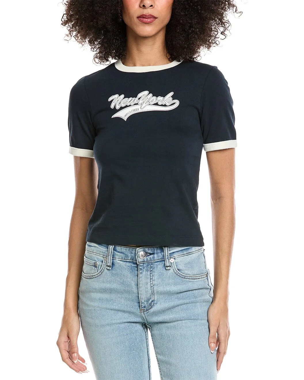 rag & bone rb NY Mica Ringer T-Shirt - 1