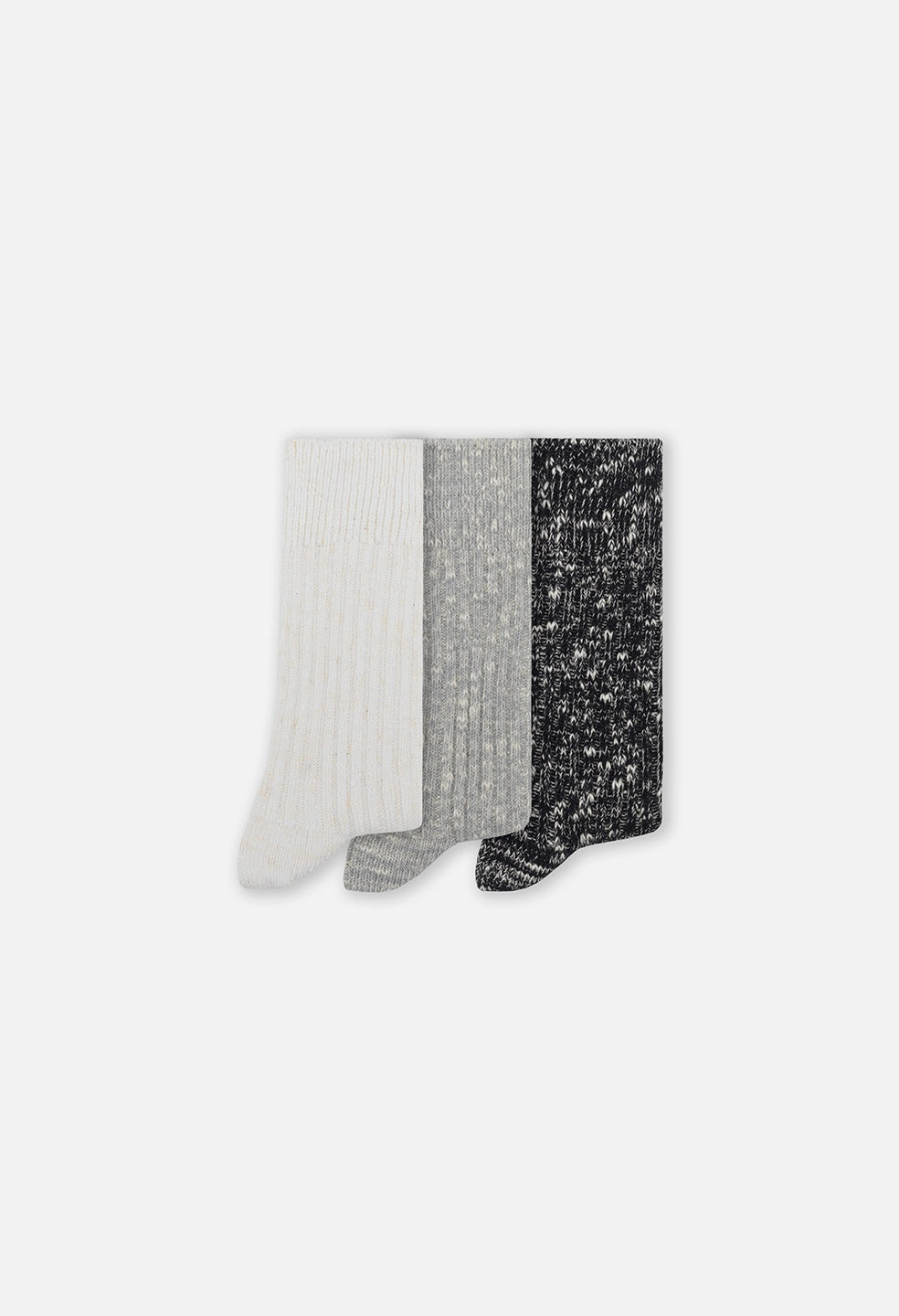 FOUNDATION 3 PACK SOCKS - 6