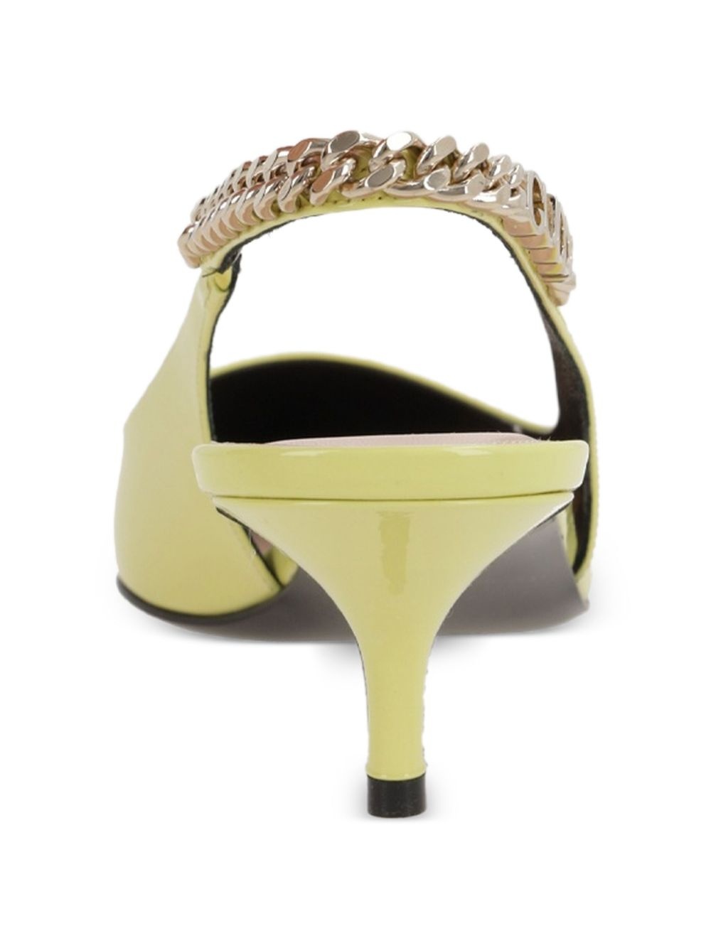 45mm Signoria chain-embellished slingback pumps - 3