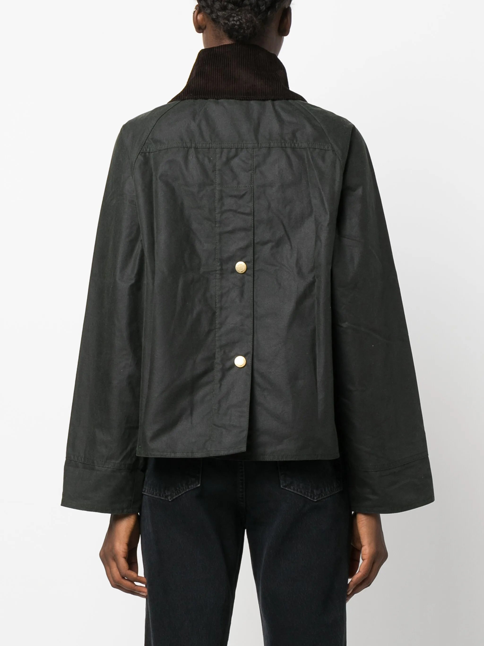 Barbour Logo-embroidered Oversized Jacket - 4