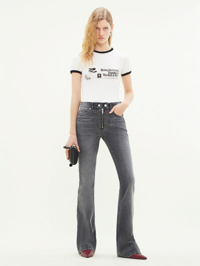 courrèges CONTRAST PRINTED T-SHIRT outlook