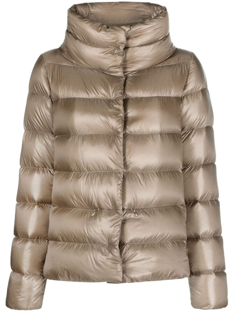 funnel-neck padded jacket 1