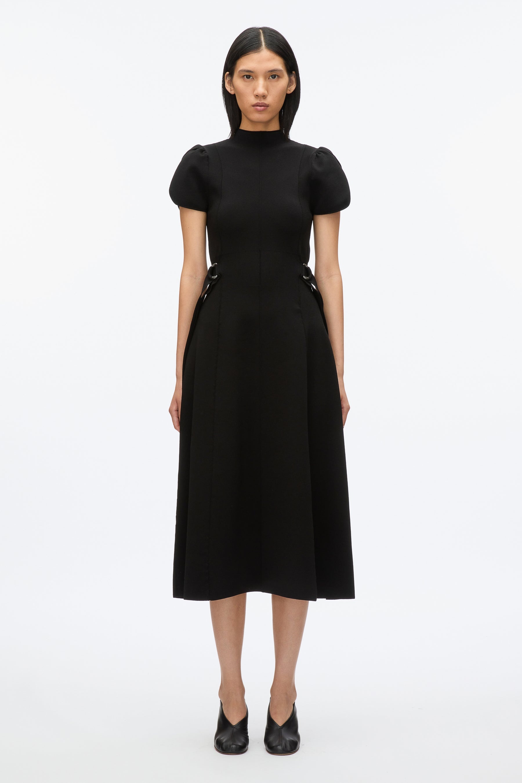 Compact Rib Tulip Dress - 2