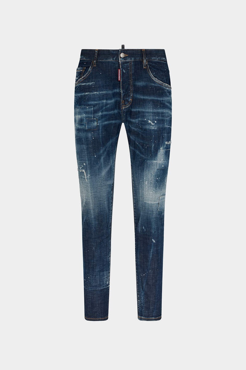DARK TOPPA WASH SKATER JEANS - 1