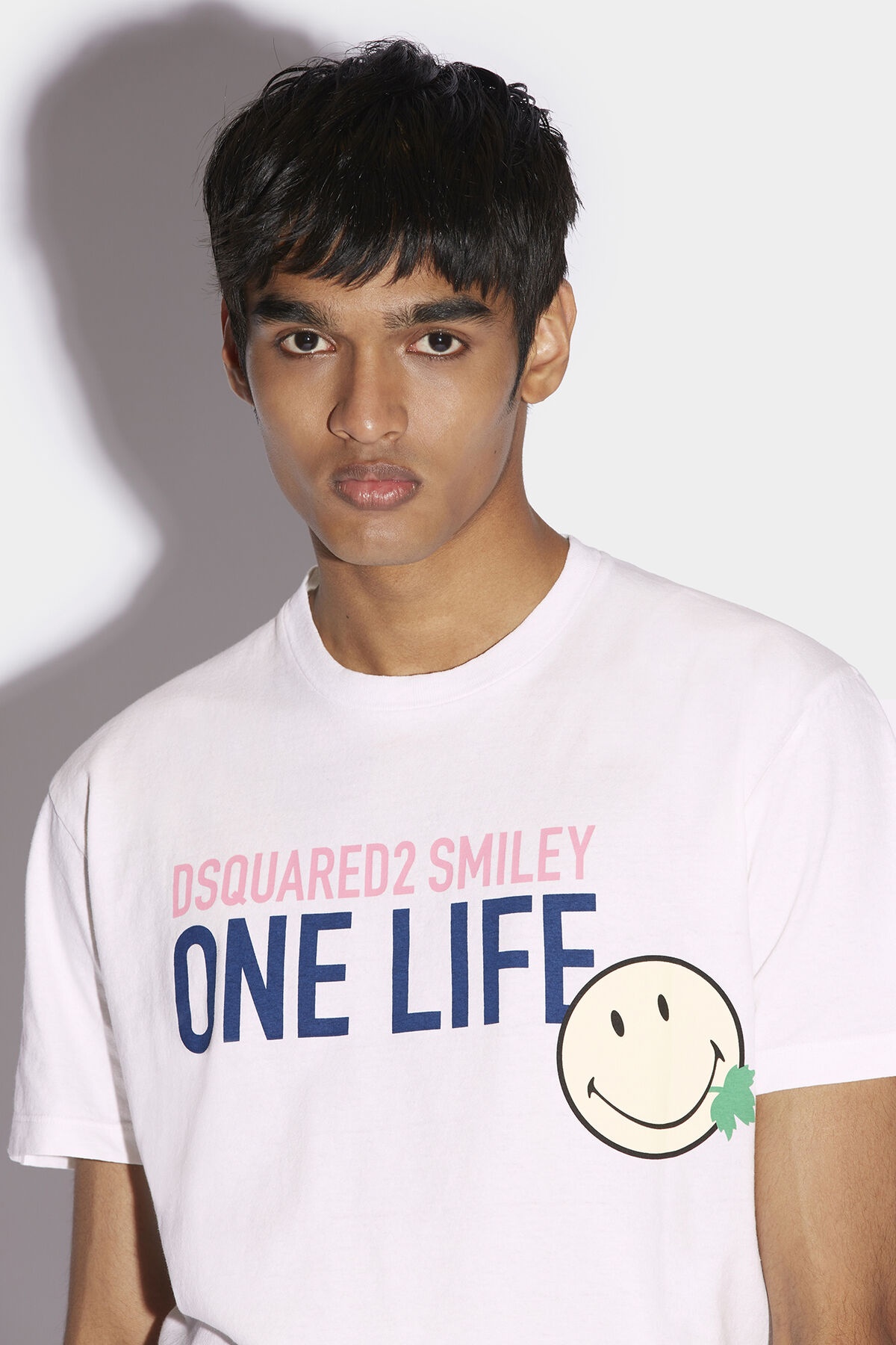 SMILEY PARTIALLY RECYCLED COTTON COOL FIT T-SHIRT - 3