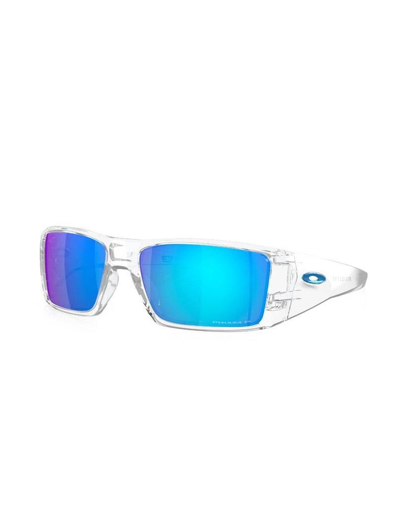 OAKLEY Heliostat rectangle-frame sunglasses outlook