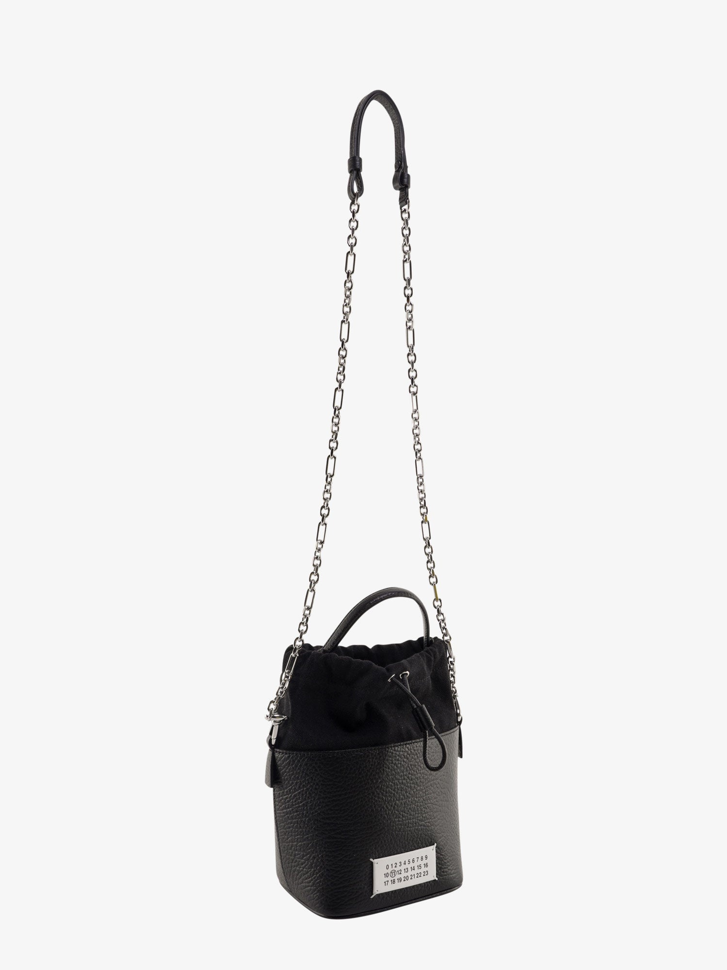 Maison Margiela 5Ac Bucket Small Leather Bucket Bag - 3