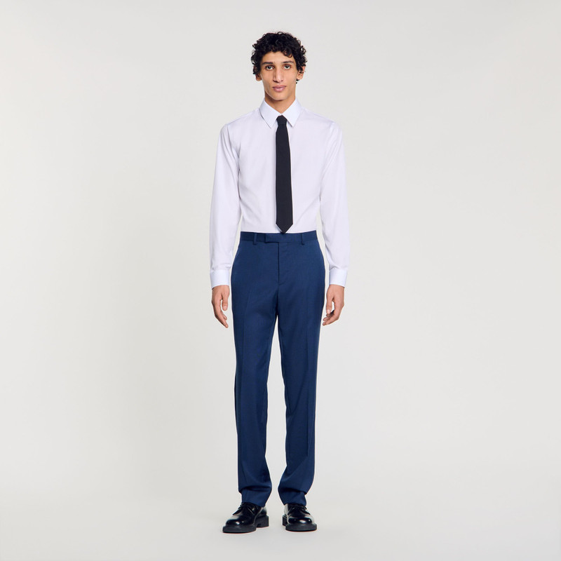 Sandro WOOL SUIT TROUSERS outlook