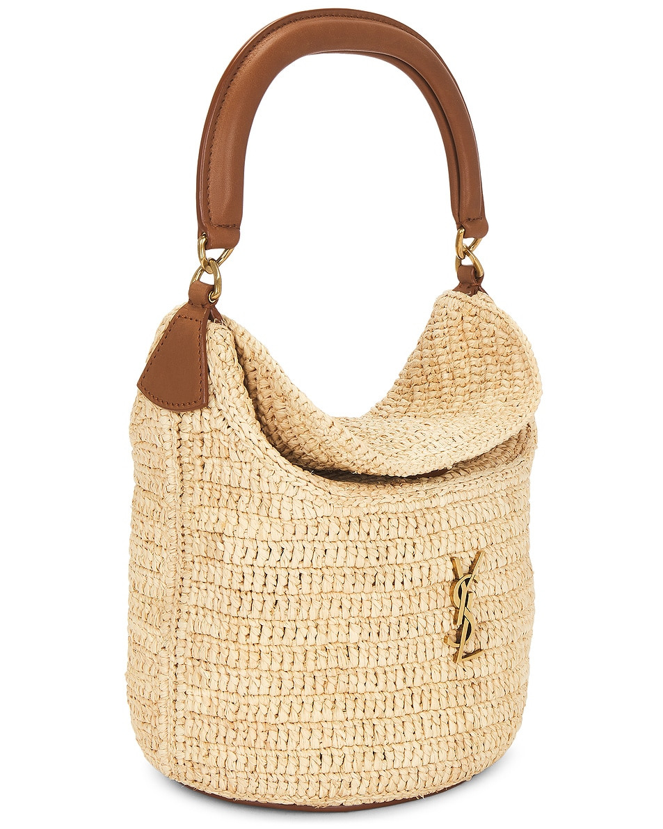 Top Handle Bucket Bag - 4