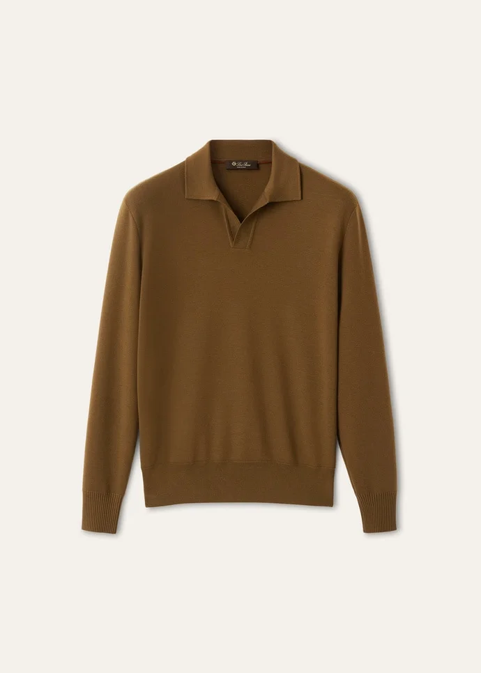 Buttonless Polo-shirt - 1