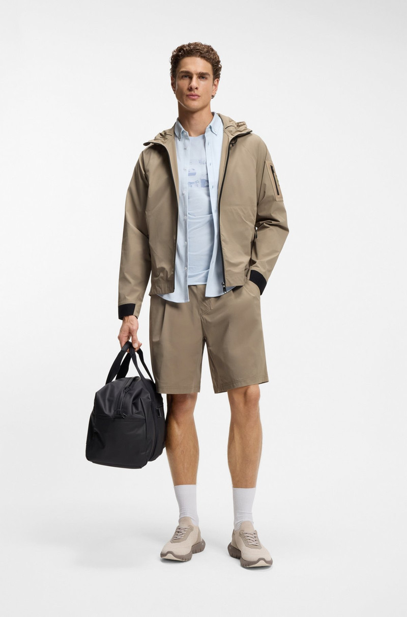 BOSS WATER-REPELLENT JACKET WITH MICRO-WAFFLE STRUCTURE outlook