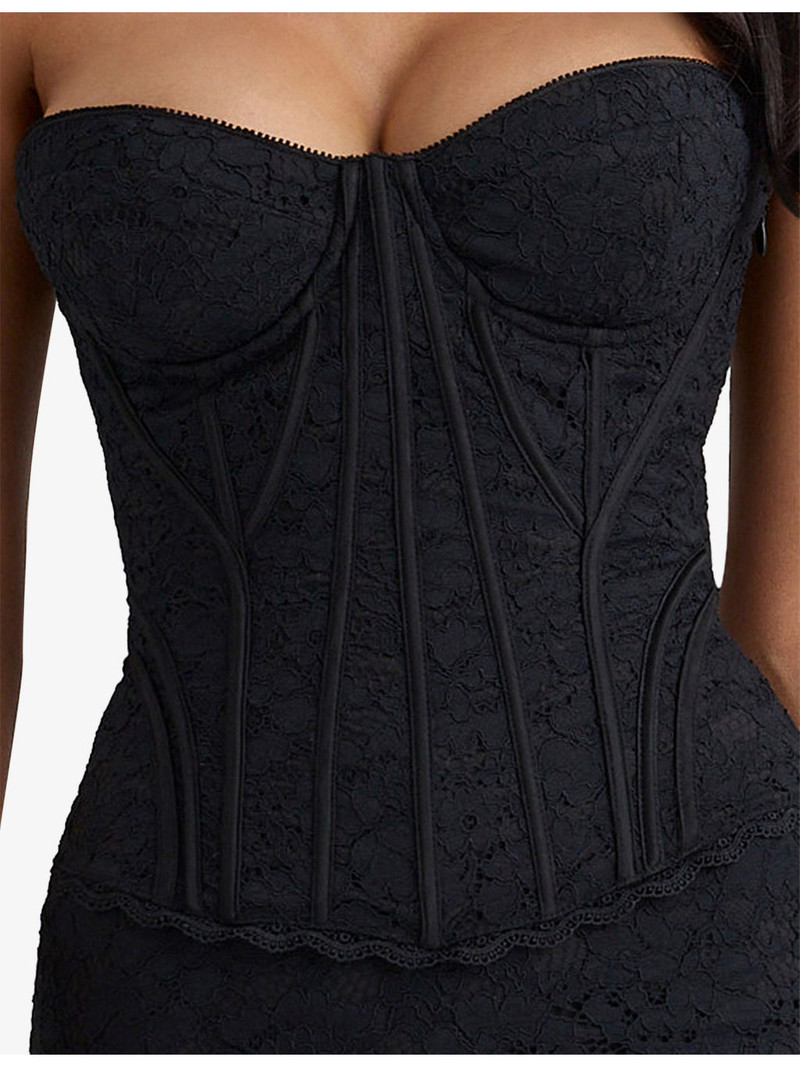 Solaine Corset Lace Maxi Dress 4