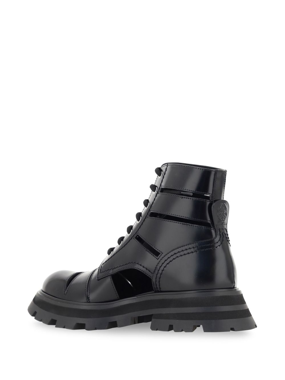 Wander cut-out combat boots - 3