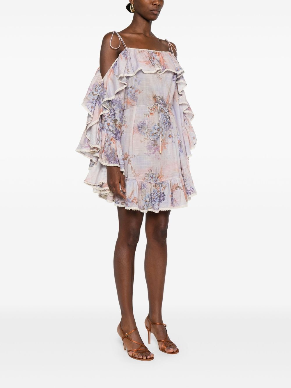 cotton mini dress - 3