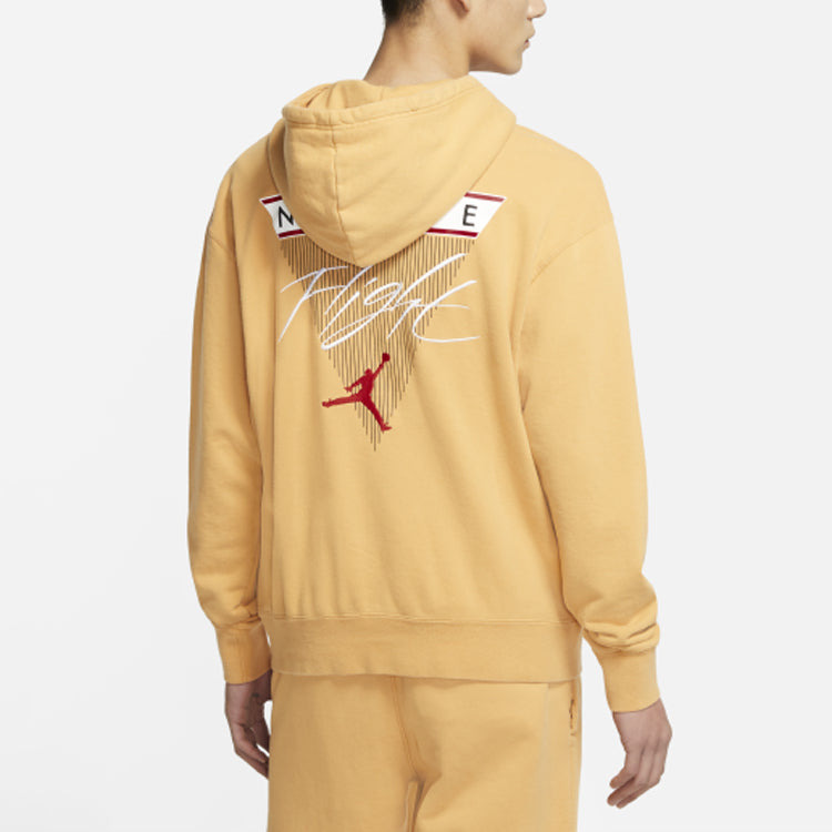 Air Jordan MENS Logo Print Long Sleeve Yellow CZ6094-217 - 3