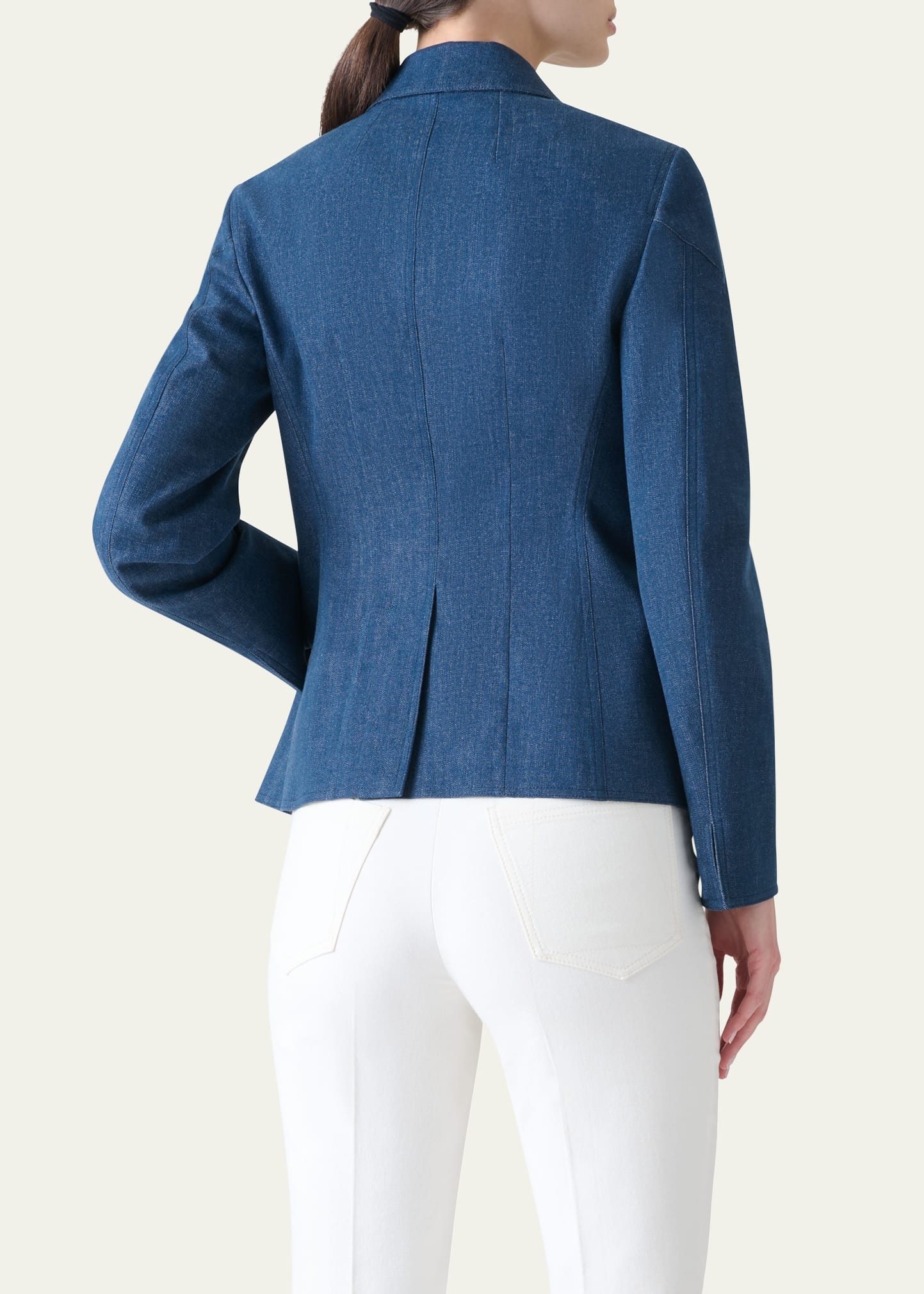 Delia Stretch Denim Jacket - 3