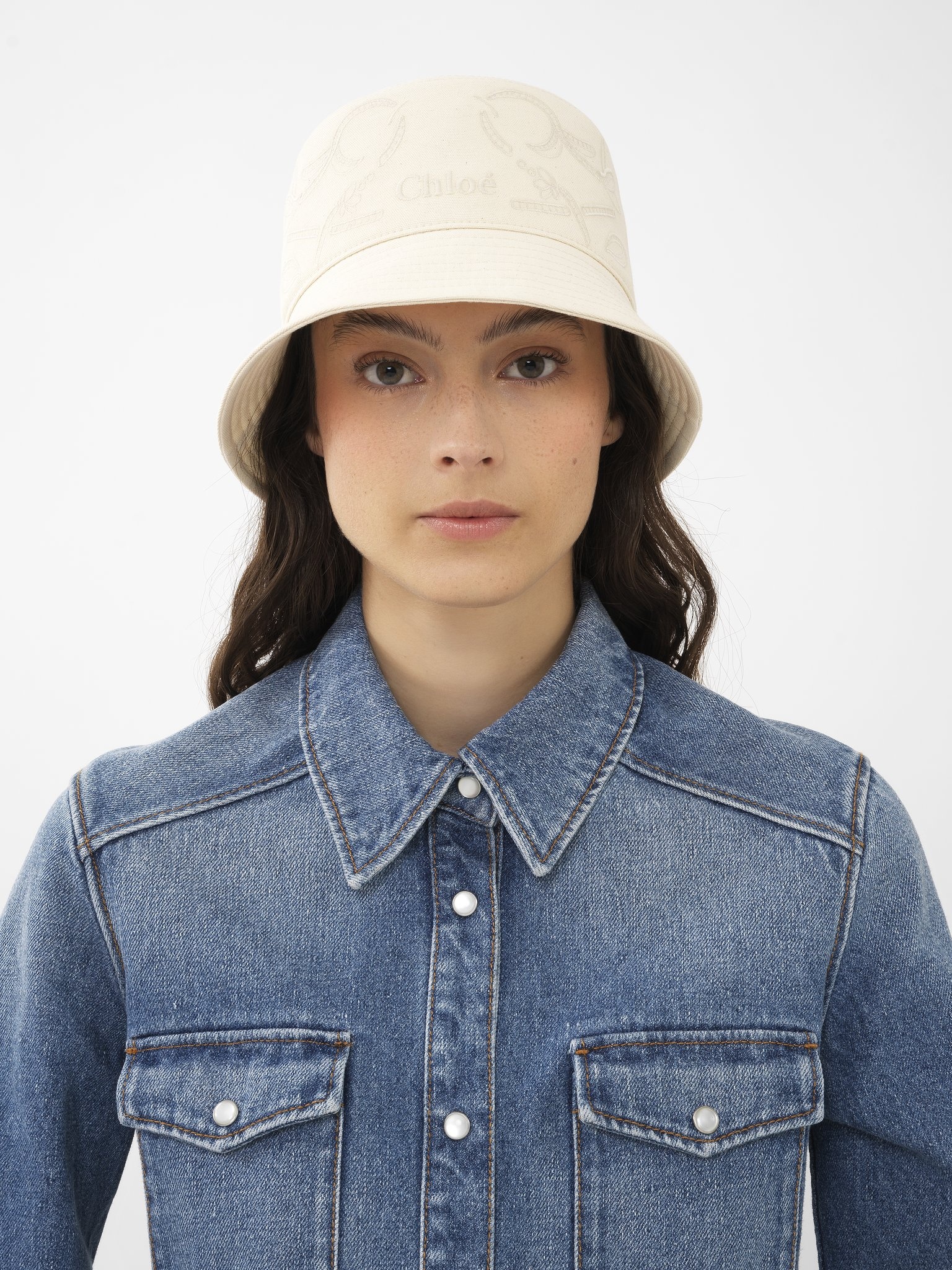 EMBROIDERED BUCKET HAT - 2