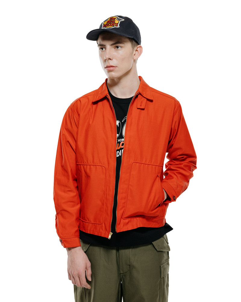 The Real McCoys MJ26017 All-Weather Swing Jacket Red outlook