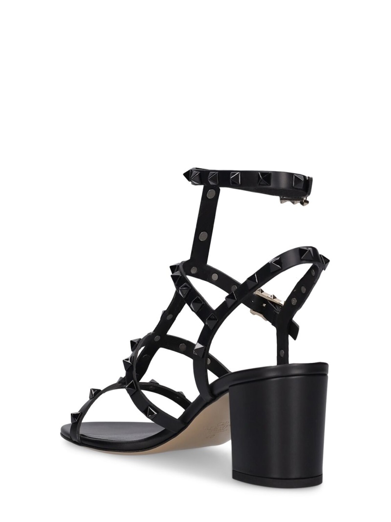 60mm Rockstud leather sandals - 4