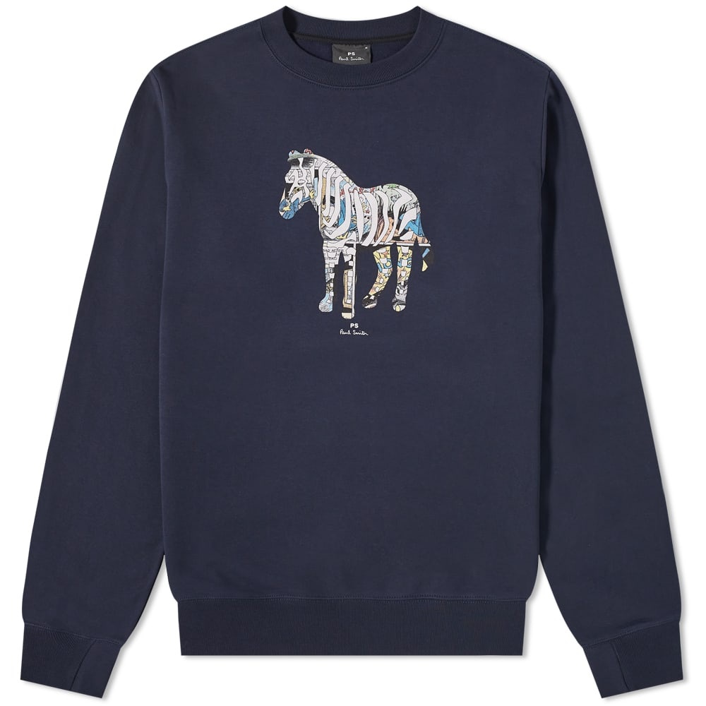 Paul Smith Zebra Print Crew Sweat - 1