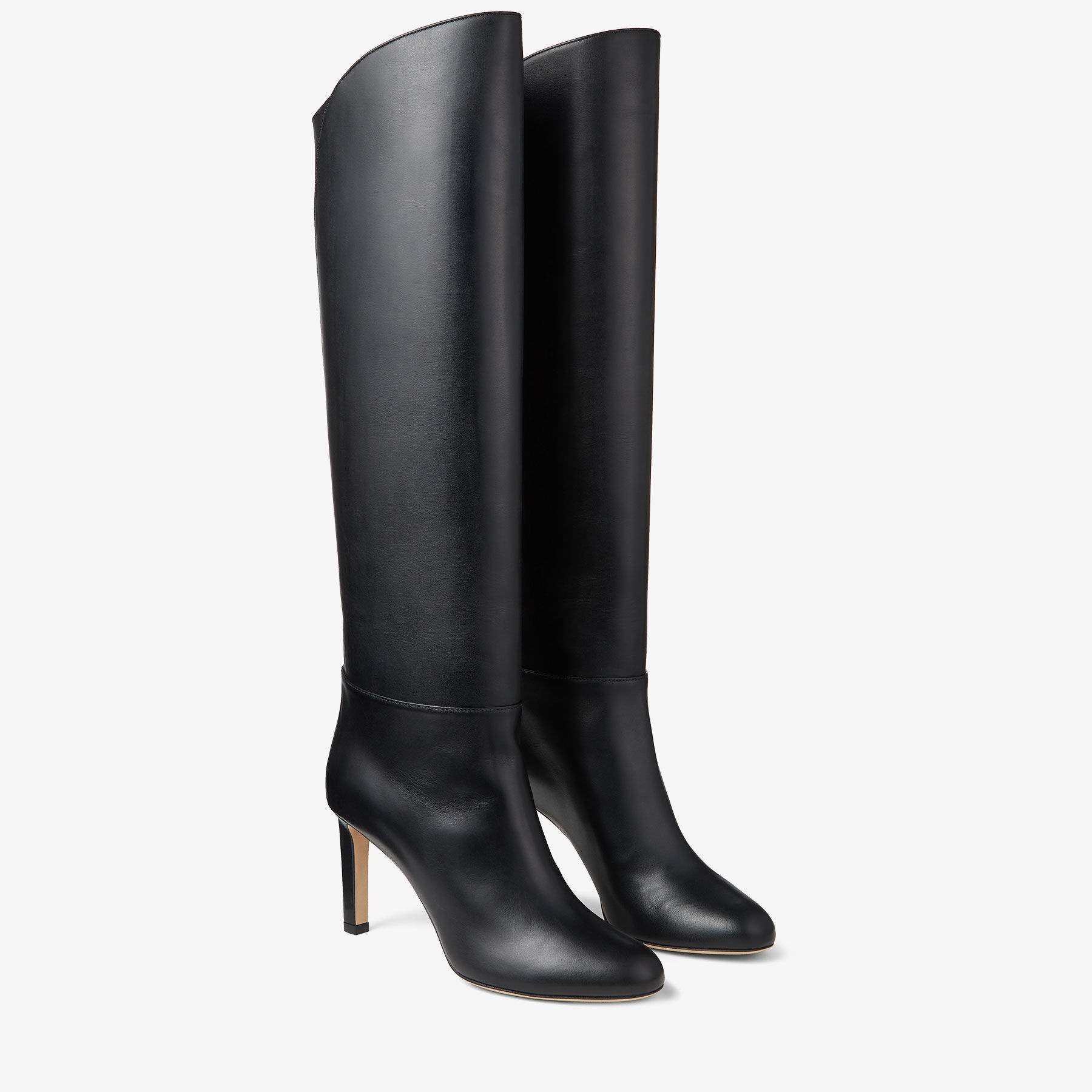 Karter 85
Black Calf Leather Knee-High Boots - 3