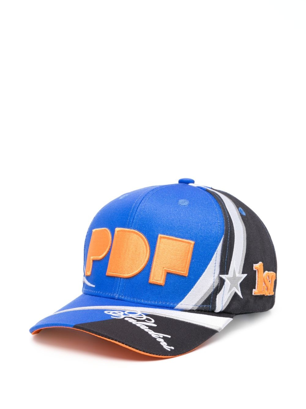 logo-embroidered cap - 1
