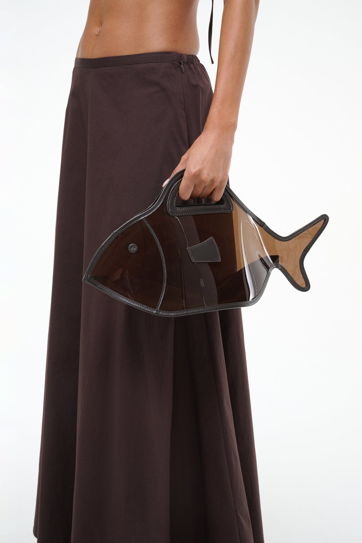 STAUD CLEO FISH BAG ESPRESSO - 6