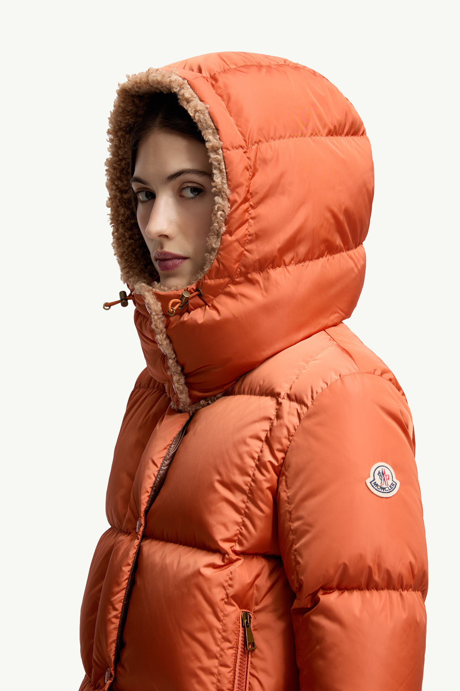 Castelnou Square-Quilted Hooded Short Down Jacket - 4