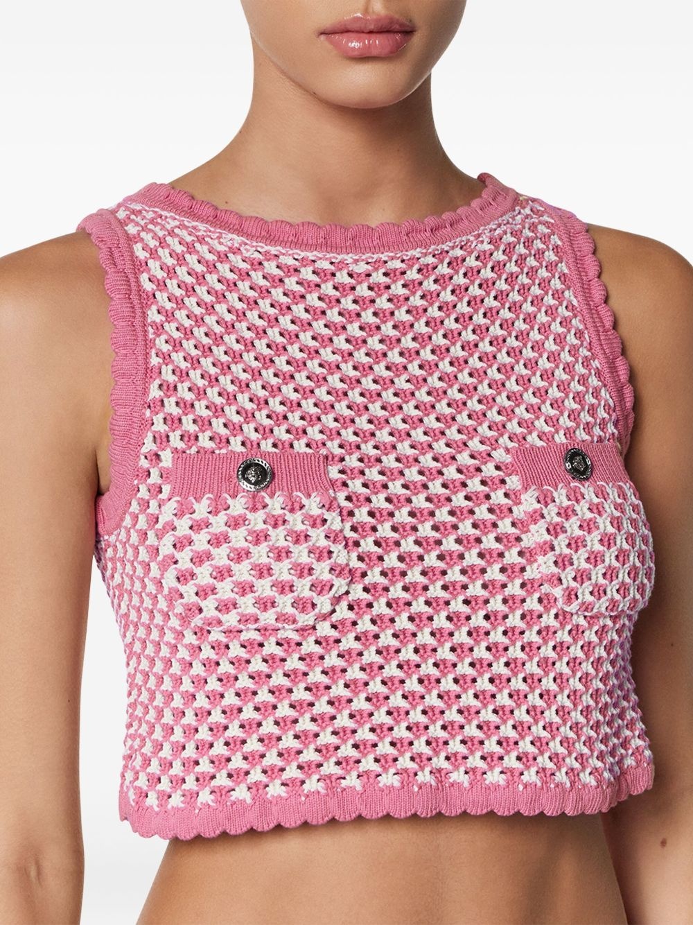 crochet knit top - 5