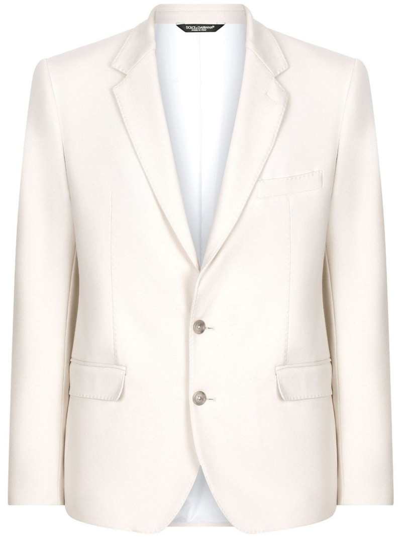 single-breasted notched-lapels blazer 1