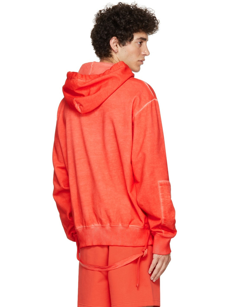 Red Military Hoodie 3