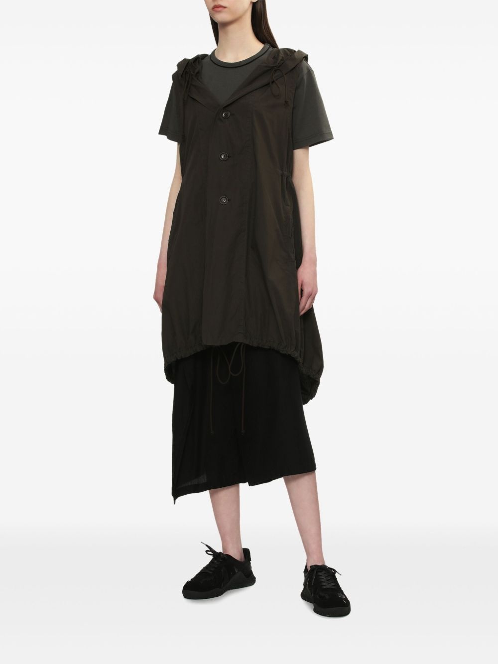 hooded waistcoat - 3