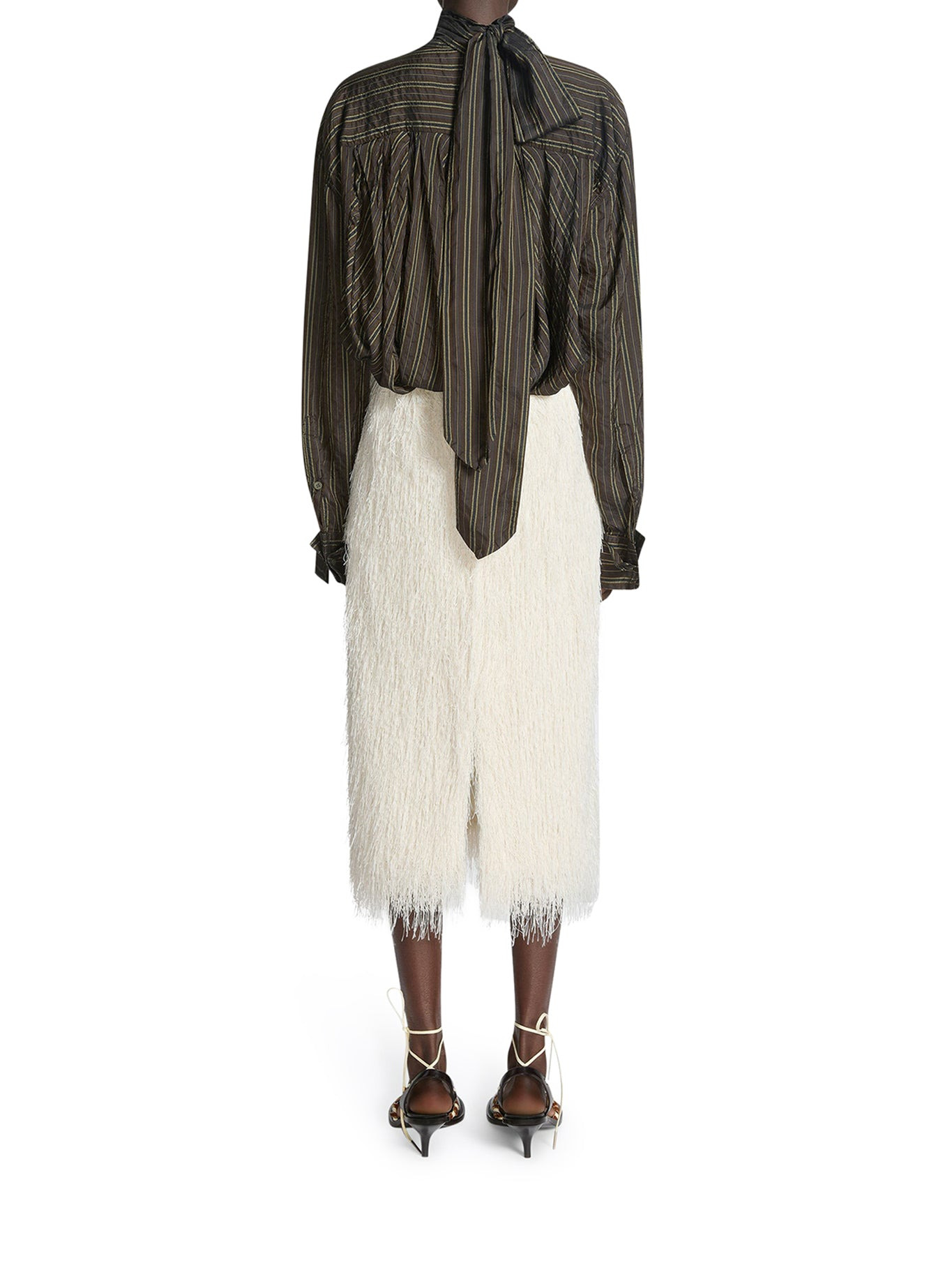 FRINGED SKIRT - 3
