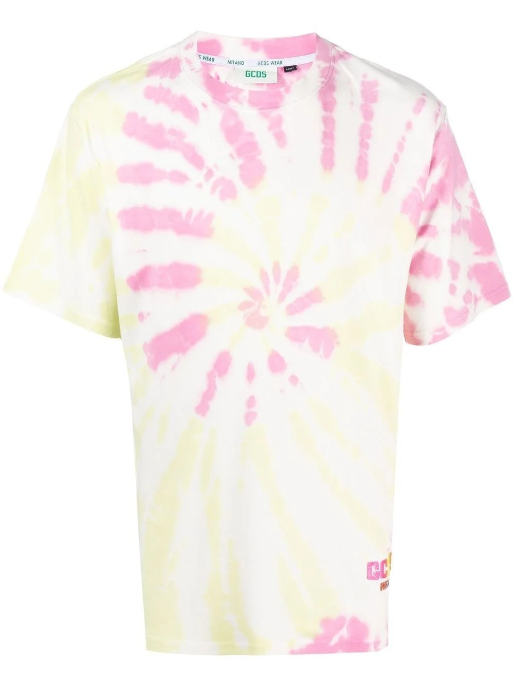 tie-dye print T-shirt - 1