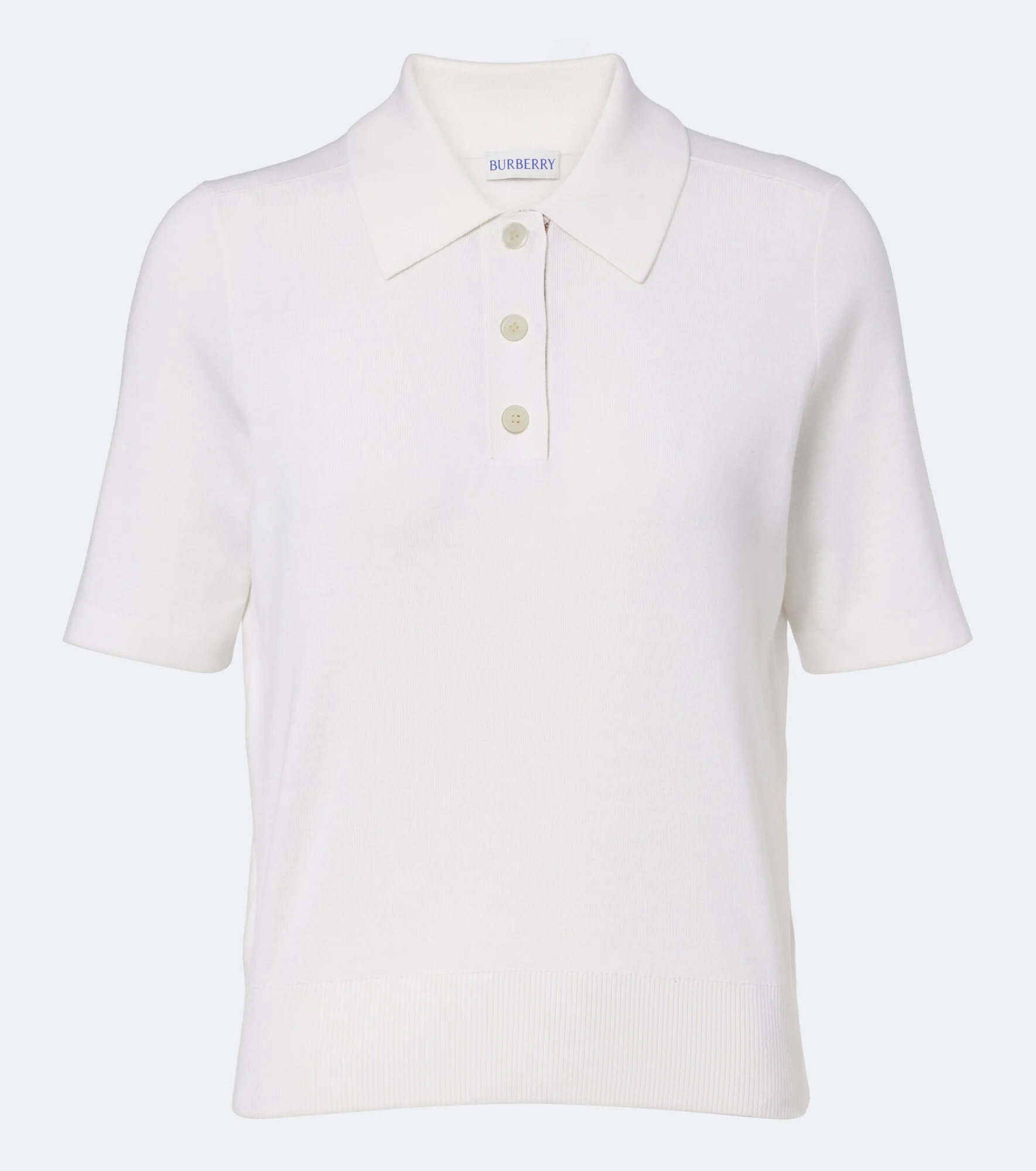 Wool polo shirt - 1