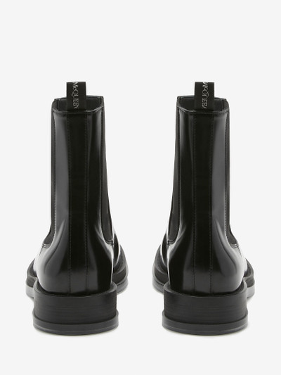 Alexander McQueen Men's Float Chelsea Boot in Black/transparent outlook