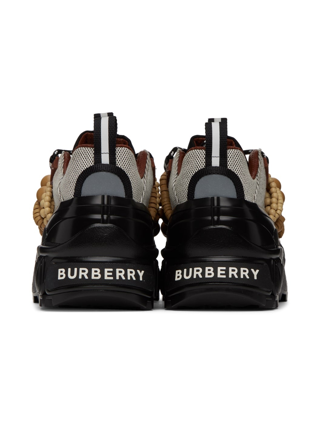 White & Black Arthur Sneakers - 2