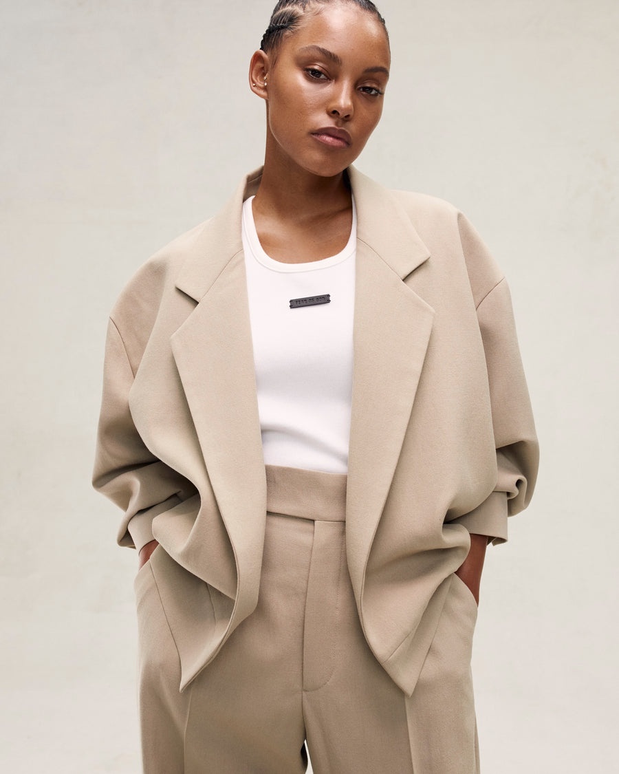 Wool Notch Lapel Jacket - 4