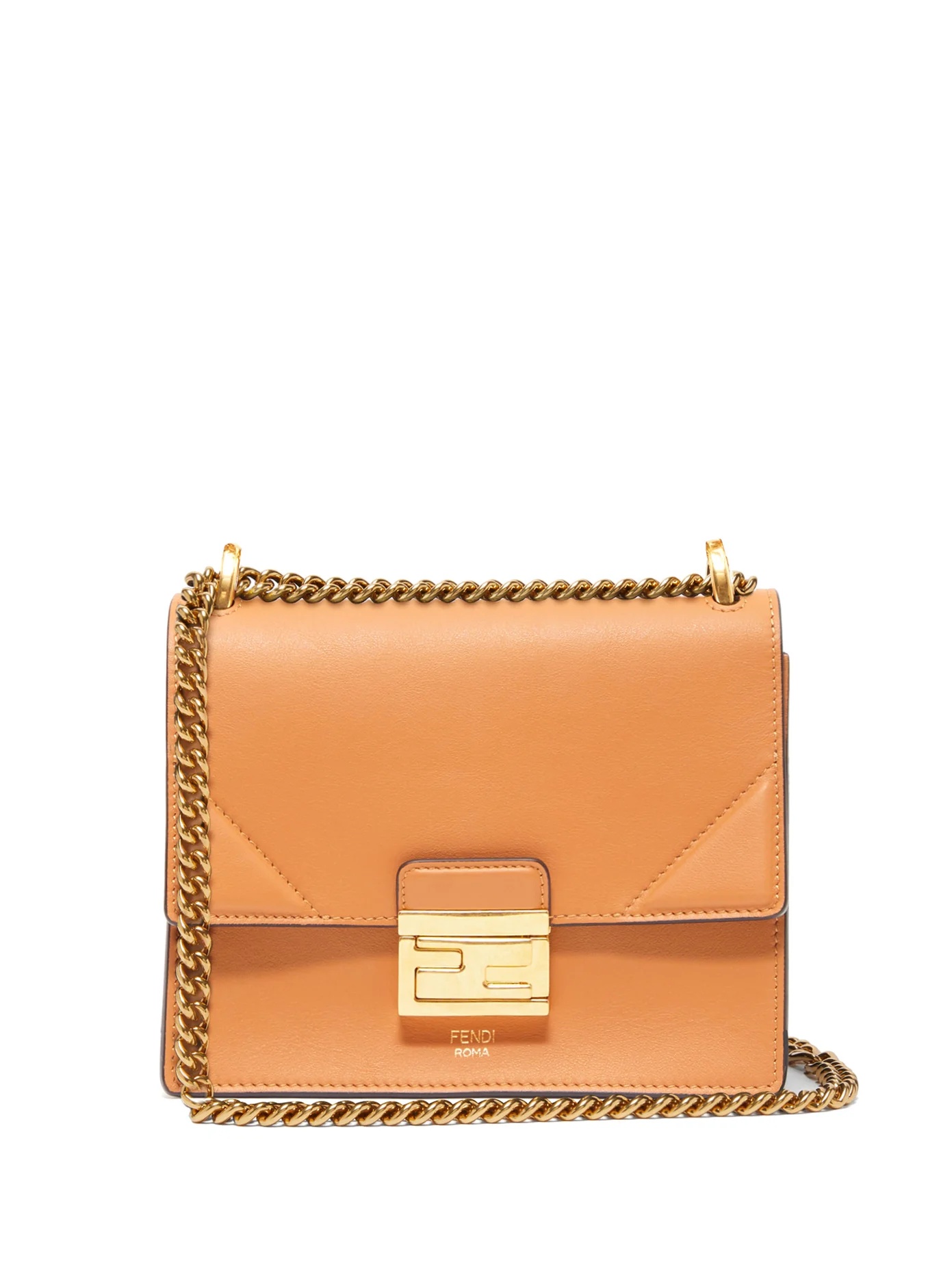 Kan U mini leather cross-body bag - 1