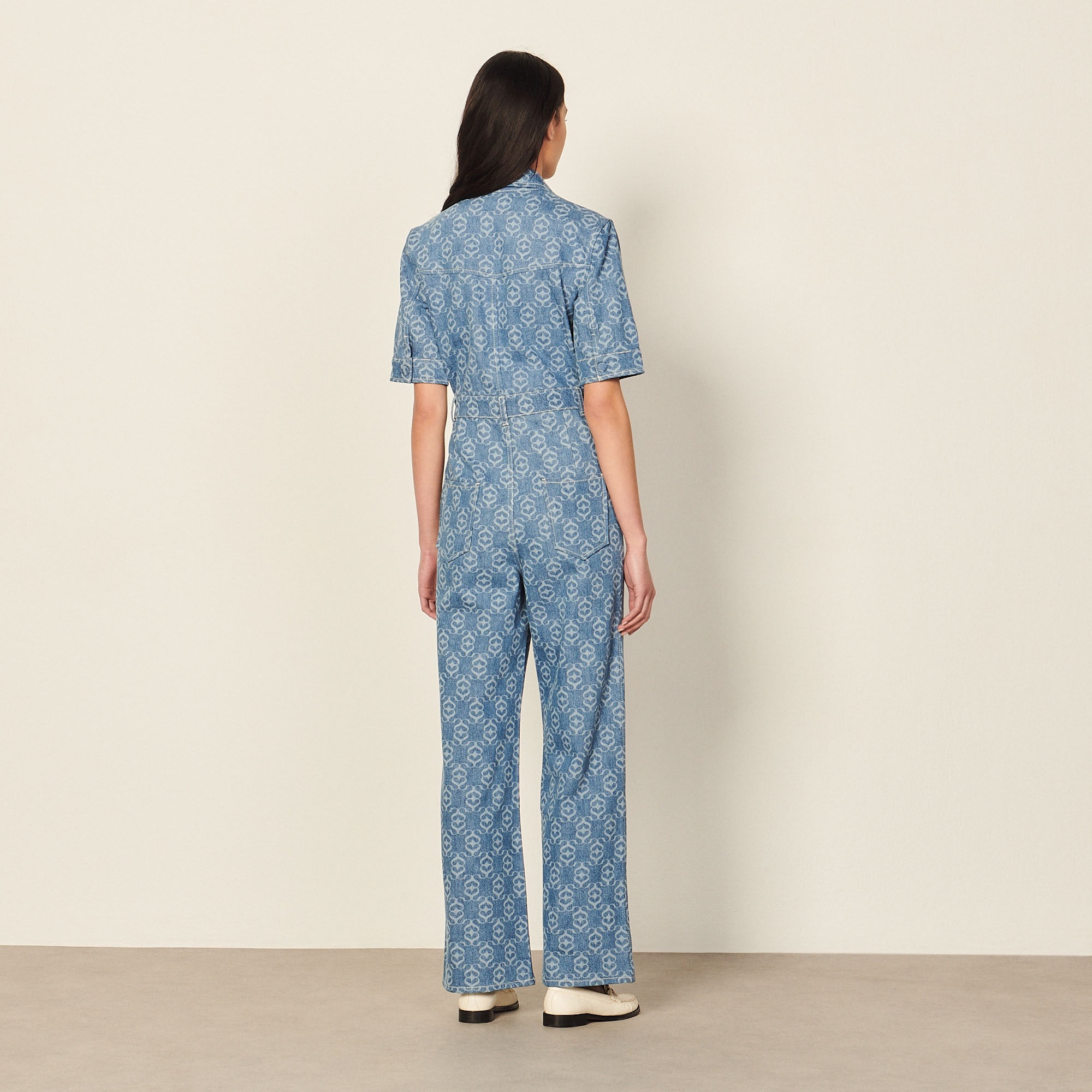 Denim jumpsuit - 3